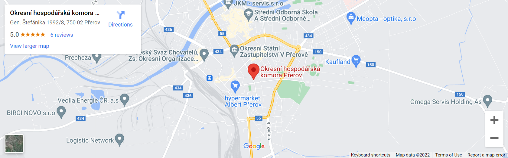 HK Přerov mapa