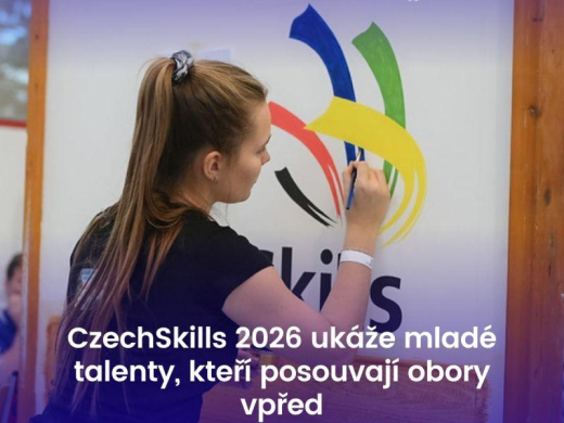 Desítky profesí, reálné úkoly a mladí lidé v akci: CzechSkills 2026 ukážou budoucnost profesí v Česku