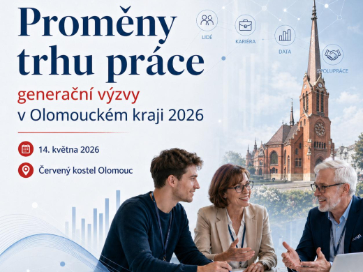 Konference: Proměny trhu práce z pohledu generačních výzev v Olomouckém kraji 2026
